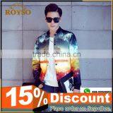 Custom Men Women Printed Sublimation Bomber Softshell Jacket Wholesale thumbnail-1