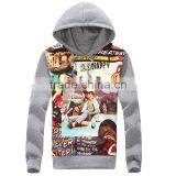 Custom Sublimation Hoodies / Sweatshirts, Fleece 3D Sweatshirts thumbnail-1