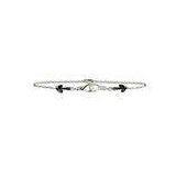 Party Anchor Ceramic 925 Sterling Silver Bracelet , Ceramic Link Bracelet CSB0694 thumbnail-1