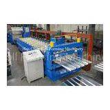 Aluminium Roofing Sheet IBR Roof Panel Roll Forming Machine With 15-20m/min thumbnail-1