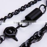 Punk Black Screw 3 Line Classic Biker Trucker Key Jean Wallet Chain thumbnail-3