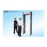 Airport Subway Door Frame Metal Detector , walk thru metal detectors