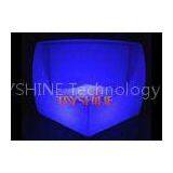 Rechargeable LED Sofa Furniture , Illuminated Bar Stools With 4 RGB Multi Color thumbnail-1