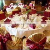 Satin Pillowcase Chair Cover for Wedding or Banquet Universal Chair Cover Suit for All Kinds Chair