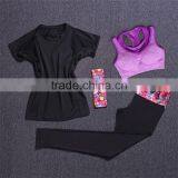 New Arrival Reasonable Price Unique Design Women Yoga 4pcs Sets thumbnail-1