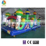 All Printing Inflatable Mario Theme Obstacle, Mario Obstacle Course, Inflatable Mario Obstacle thumbnail-4