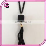 New big fashion long sweater all-match pendant necklace with tassels