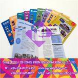 printing color paper brochure