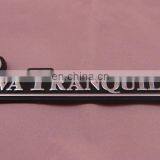 Customized Embossed Plastic ABS Logo With Sponge Glue thumbnail-3