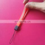 Customized Silk Screen Printing Wrist Mobile Phone Keychain