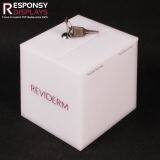 Countertop Sales Promotion White Acrylic Money Saving Display Box For With Locks thumbnail-2