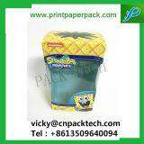 Custom Eco-Friendly Cardboard Food Packing Boxes Kids Favor Chocolate Paper Box With PVC Window thumbnail-2