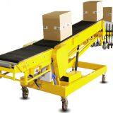 Container Unloading Equipment Belt Conveyor Price Extendable Telescopic Belt Conveyor