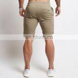 Custom Logo Men's Summer Casual Elastic Waist Drawstring Mid Waist Joggers Shorts thumbnail-2