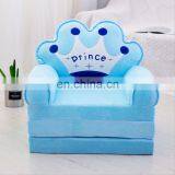 Best Selling Sofa Seat Pink Children Kids Small Sofa Ottoman Velvet Baby Plush Sofa Folding Bed thumbnail-3