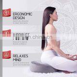 Large Round Velvet Meditation Pillow Premium Yoga Pillow Buckwheat Meditation Cushions thumbnail-5