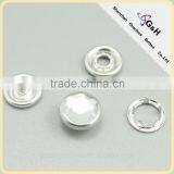 Rhinestone With 5 Prong Snap Button