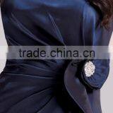 Beautiful Mother of the Bride Dress With Pleat and Beading Accessories High Quality Elegant Sleeveless Mother of the Bride Dress thumbnail-2