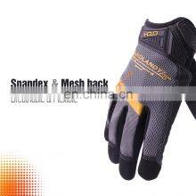 HANDLANDY Breathable Flexible Anti Slip Touch Screen Safety Working Gloves Cut Resistance Cycling Gloves Full Finger For Men thumbnail-3