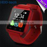 Bluetooth Smart Watch Uwatch U8 Portable Wrist Watch Smart Phone Watch for Android Phone thumbnail-2