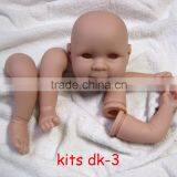 hot-selling silicone reborn baby dolls kits silicone doll