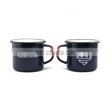 Cool Gift Enamel Espresso Black Coffee Enamel Cup Custom Logo thumbnail-5