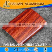 Wood Grain Timber Like Water Proof Eco Friendly Products Garden Use Outdoor Aluminium Fence thumbnail-2
