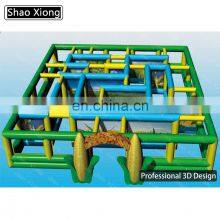 Amazing Outdoor Inflatable Labyrinth Maze,Large Professional Inflatable Maze Obstacle Course for Sale thumbnail-2