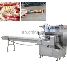 Packaging Machine For Wafer Roll Swiss Roll Egg Roll With Automatic Feeding and Packaging