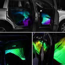 Auto Interior Atmosphere Music Light Car RGB LED Strip Light Decorative Dreamcolor Waterproof Atmosphere Lamps thumbnail-3