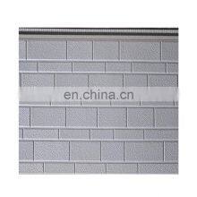 Metal Carved Sound Proof Foam Sandwich Panel Partition Wall Panel pu Foam Eps 3d Panel Metal