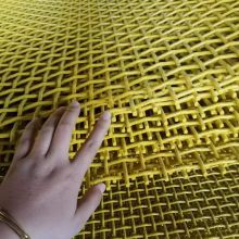 Stainless steel crimped mesh wire crimped mesh production of special-shaped mine screen