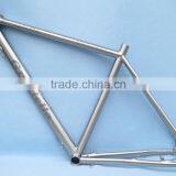 Titanium 700C Road Bike Frame With Internal Cable Routing thumbnail-2