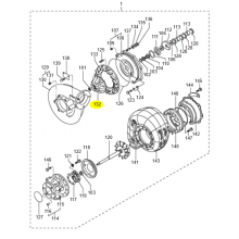 49126-40300 Wheel Suit For Mitsubishi S6R INLET EXHAUST SYSTEM TURBOCHARGER thumbnail-3