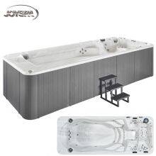 Outdoor Swim Spa Whirlpool Massage Spa Pool,Endless Large Pool Spas thumbnail-2