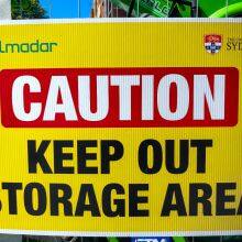 Custom Blank White Corrugated Plastic Signs thumbnail-2