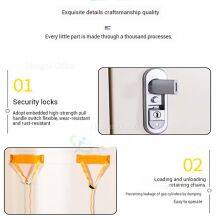 High-Security Compressed Gas Storage Cabinet With Removable Mounting Bracket for Automated Factory Air Supply Station Serving Canada thumbnail-4