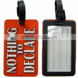 Custom Made Cheap Rubber Personalized Luggage Tag
