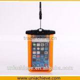 Case for IPhone 6/6 Plus Fashion Summer Mobile Phone PVC Waterproof Bag With Waist Belt and Lanyard Orange thumbnail-1