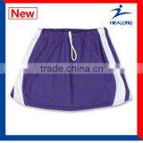 100% polyester custom lacrosse shorts for promotion