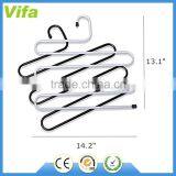 Multi-Purpose Metal Magic Pants Hanger Closet Hangers Space Saver Storage Rack for Hanging Jeans Scarf Tie thumbnail-6