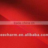 Rose Red Brushed Pongee Fabric Artificial Flower Material