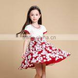 Girls Fashion Casual Frock Designs Dresses for Children 7 Years thumbnail-1