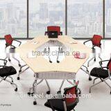 China Manufacturer Office Furniture Steel Metal Table for Training thumbnail-4