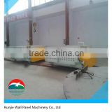 stainless steel lightweight hollow core concrete wall making machine