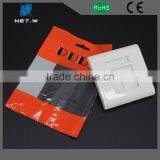 FTTh Fiber Optic Face Plate/ABS Plastic Network Faceplate/Fiber Optical Information Faceplate thumbnail-5