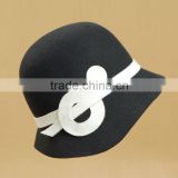 fashion black and white bucket hat for women