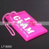 ID Clear Plastic Luggage Tags
