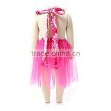 Top Grade Latest Lovely Sleeveless Baby Lace Rompers Girls thumbnail-3