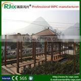 Public Garden Gazebo Pavilion Made by Eco-friendly WPC Material